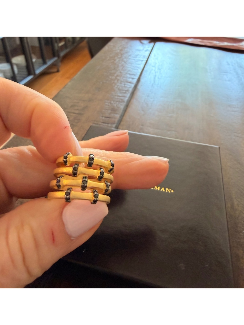 Frieda Rothman Statement Ring size 6 - Picture 3 of 5